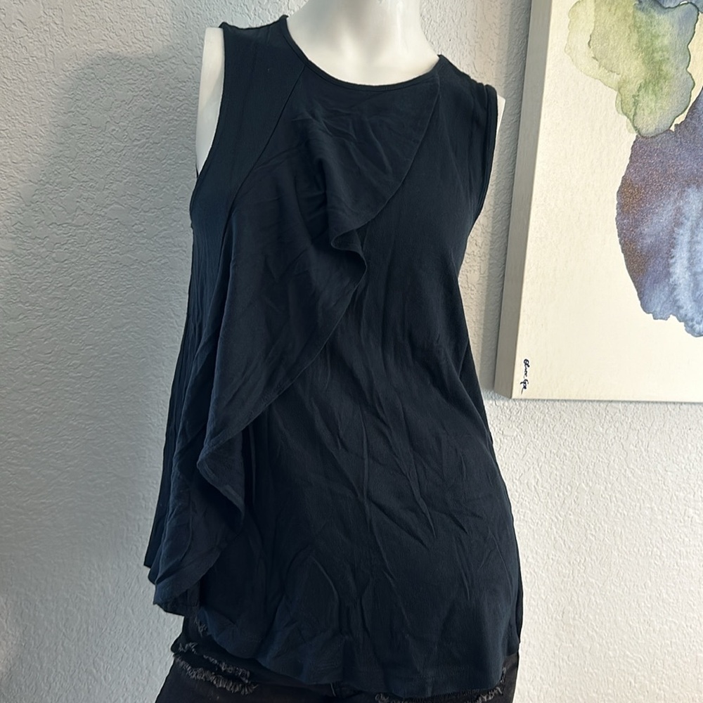 Banana Republic Womens Navy Blue Blouse